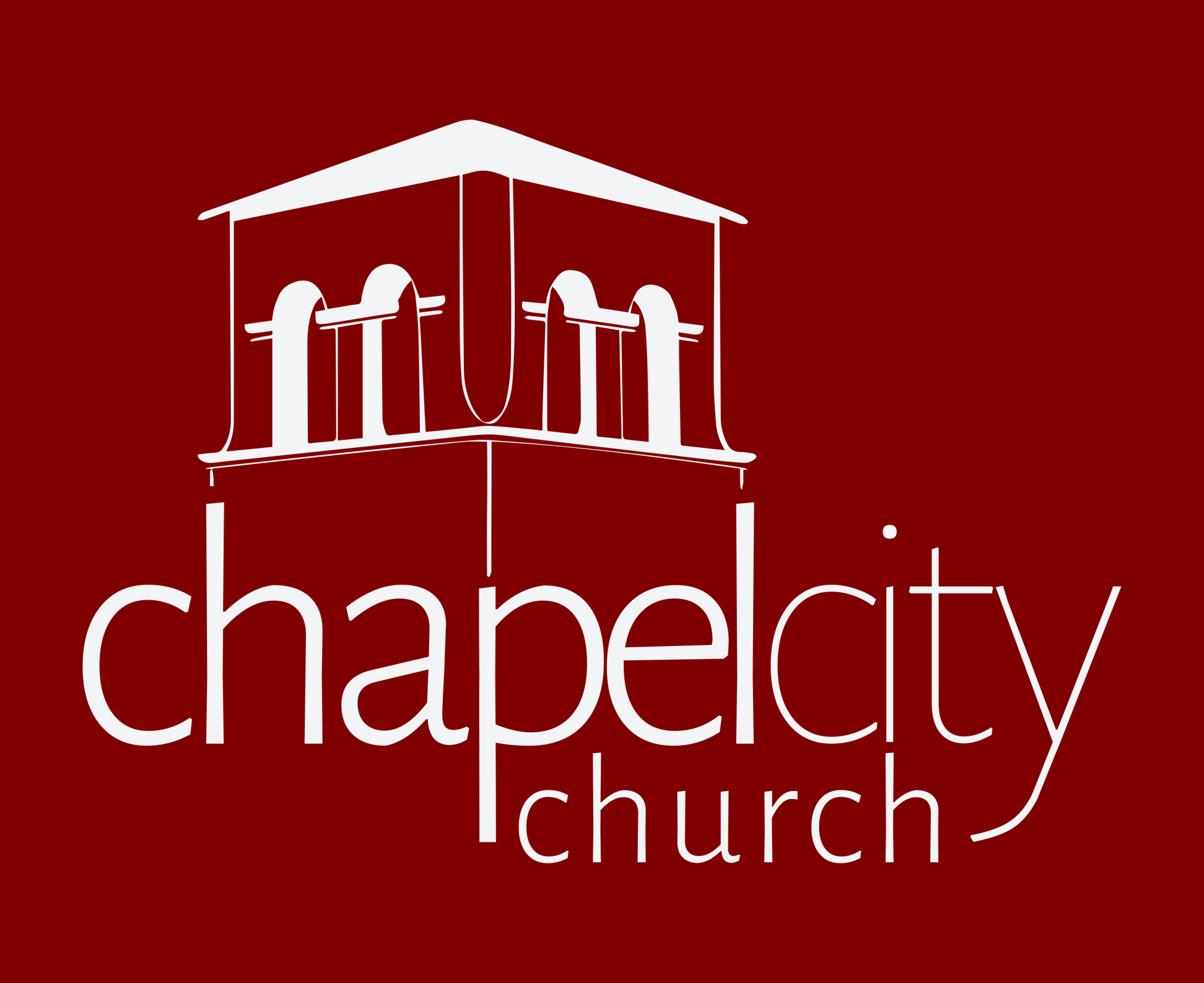 Chapel City Church logo on red