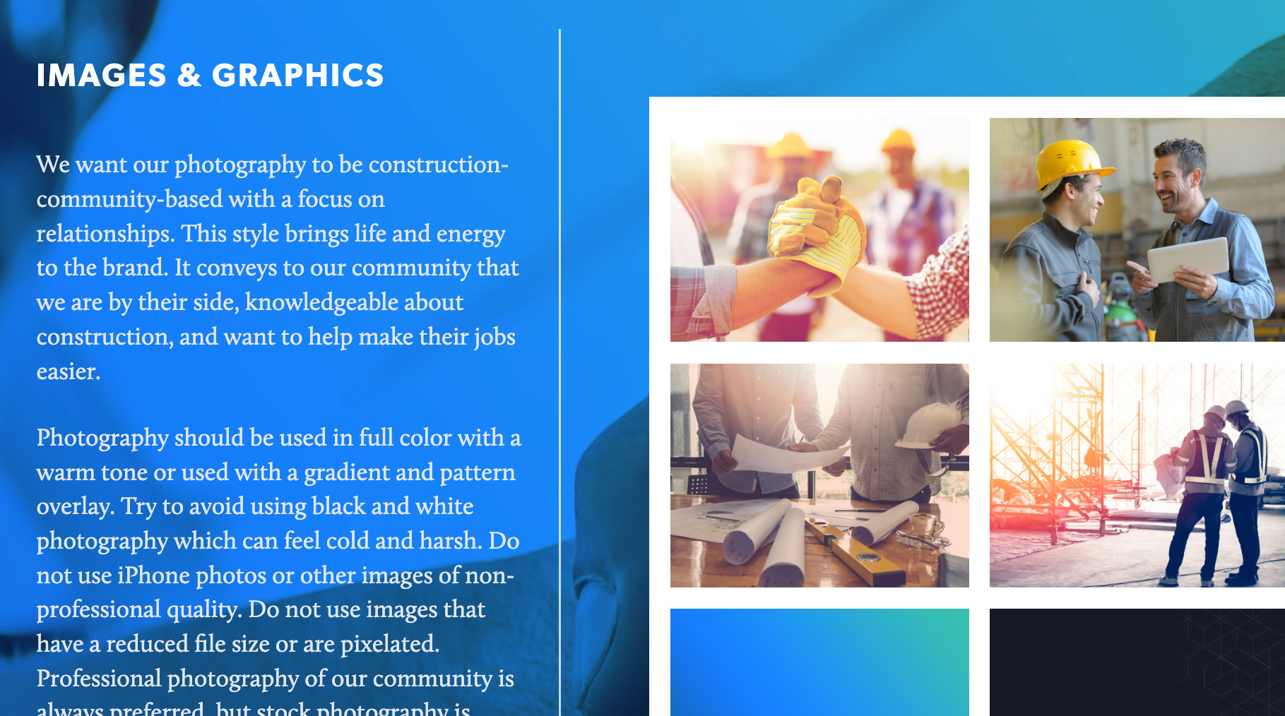 paskr brand imagery direction — people and the work in action