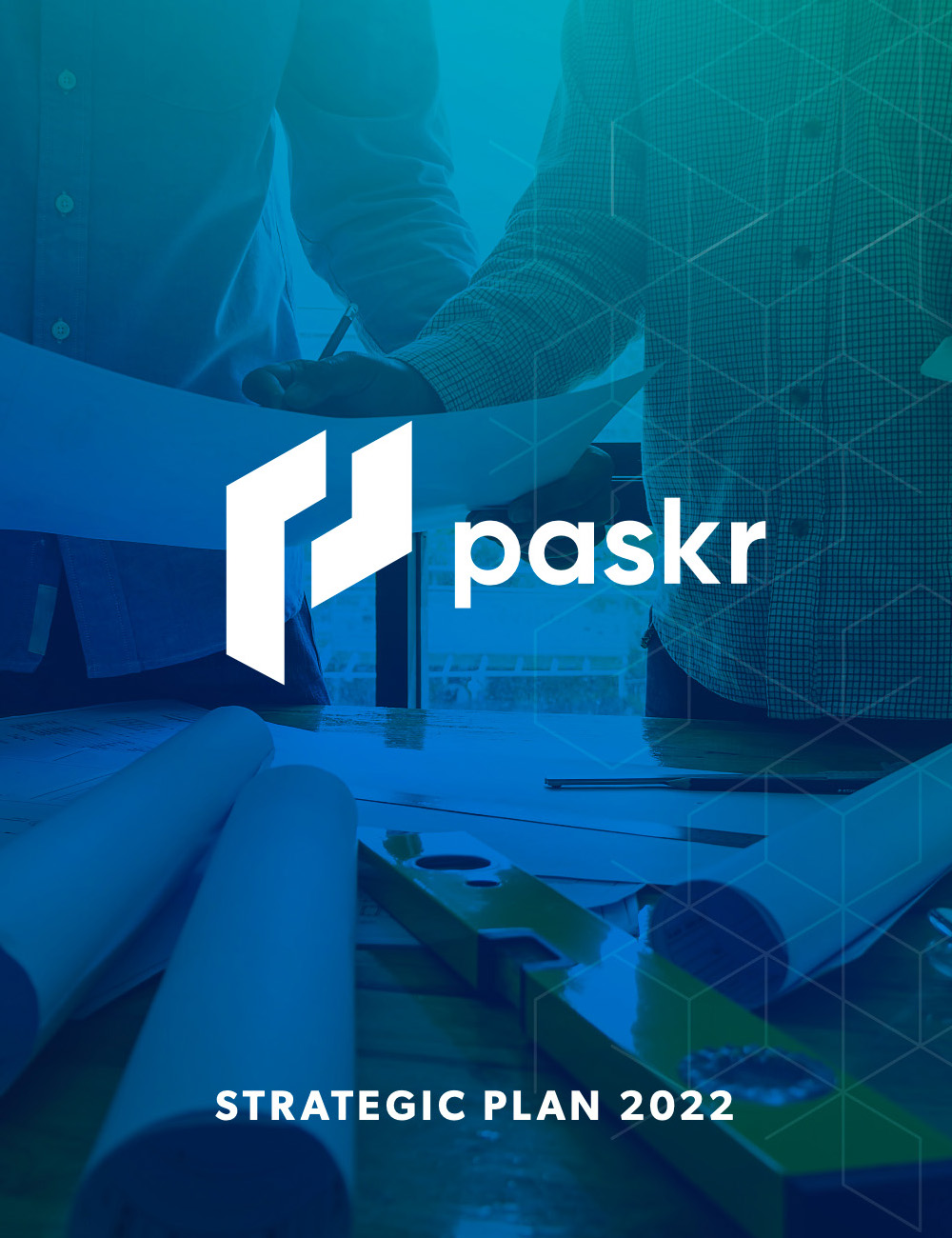 Cover of the paskr printed annual strategic plan